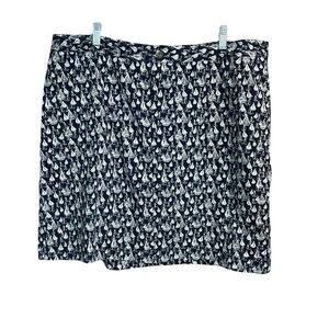 Nautical Sail Boat Print Skort